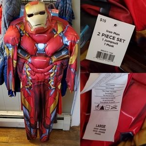 Boy's iron man costume